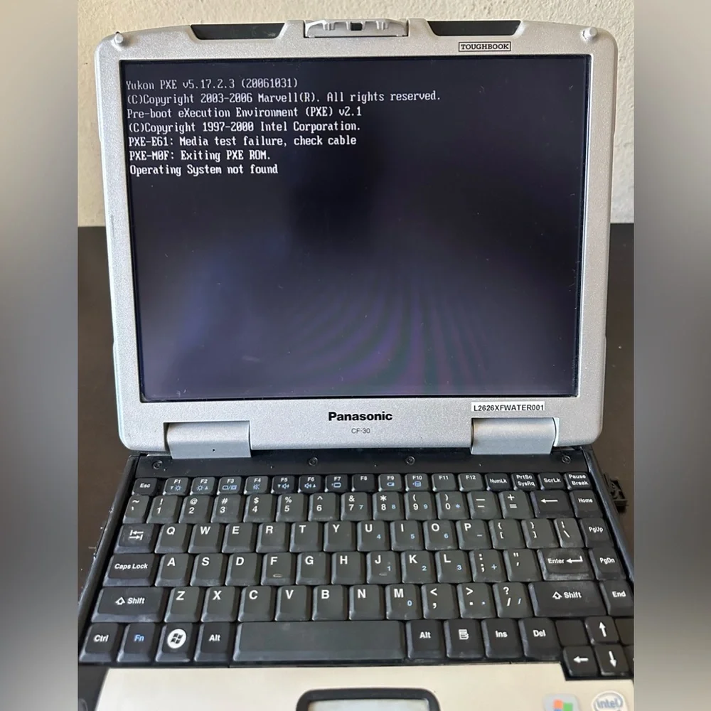 Panasonic Toughbook CF-30 Rugged Personal Laptop Computer CF30F3UAXAM